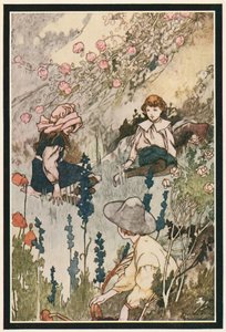 He Would Lie on the Grass Watching Things Growing by Charles Robinson