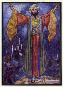 Illustration for The Rubaiyat of Omar Khayyam by Charles Robinson