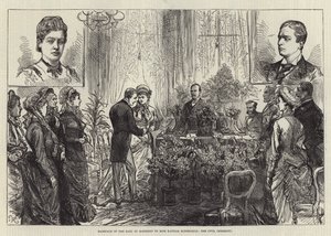 Marriage of the Earl of Rosebery to Miss Hannah Rothschild, the Civil Ceremony