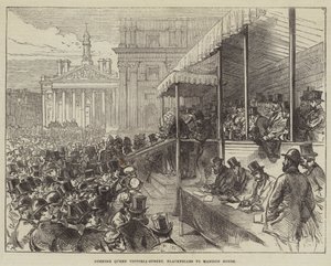 Opening Queen Victoria-Street, Blackfriars to Mansion House by Sir John Charles Robinson