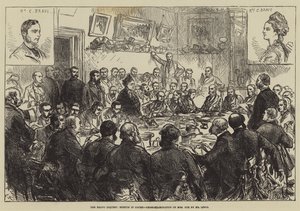 The Bravo Inquest, Sketch in Court, Cross-Examination of Mrs Cox by Mr Lewis