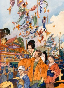 The Feast of the Flags in Japan