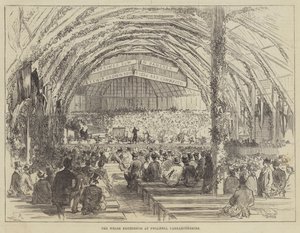 The Welsh Eisteddfod at Pwllheli, Carnarvonshire
