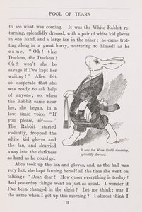 The White Rabbit splendidly dressed by Charles Robinson