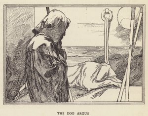 The dog Argus by Sir John Charles Robinson