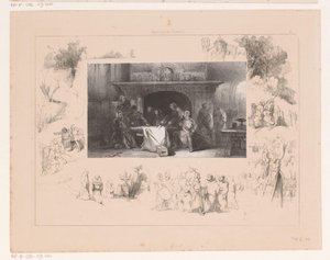 Knights Around a Table by Charles Rochussen