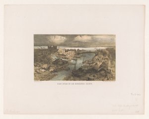Cityscape (title on object: A City in the Ninth Century)
