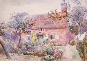 A Cottage Garden by Charles Rowbotham