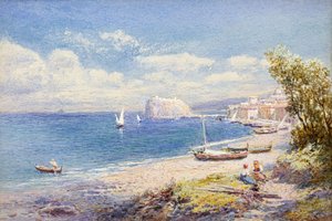 Bay of Naples by Charles Rowbotham
