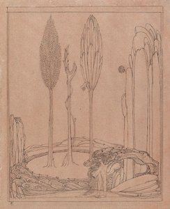 Crouching by the Marge by Charles S Ricketts