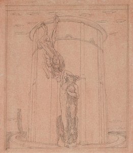 The Labyrinth in which the Twiformed Bull was Stalled, late 19th century