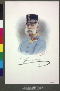 Emperor of Austria Franz Joseph I by Charles Scolik