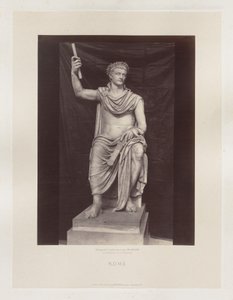 Statue of Tiberius, Vatican by Charles Soulier