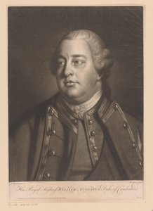 Portrait of William Augustus, Duke of Cumberland by Charles Spooner