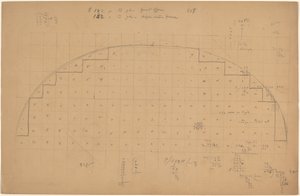 Diagram of a Lunette