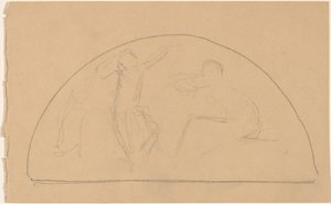 Study for a Lunette