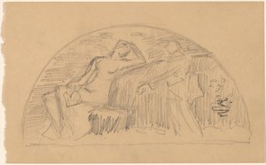 Study for a Lunette