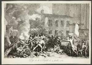 Capturing the Bastille, July 14, 1789