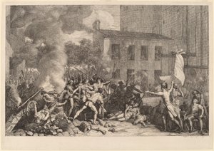 Storming of the Bastille, July 14, 1789 by Charles Thevenin