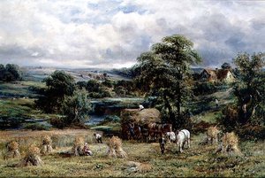 Harvest Time, An English Summer by Charles Thomas Burt