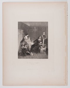 The Attainder of Strafford (After Leutze) by Charles Thomas Burt
