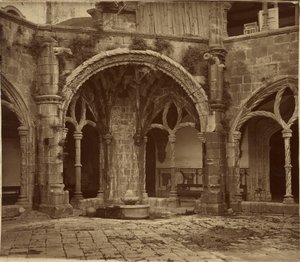 [Cloister of Silence, Monastery of Santa Cruz de Coimbra] by Charles Thurston Thompson