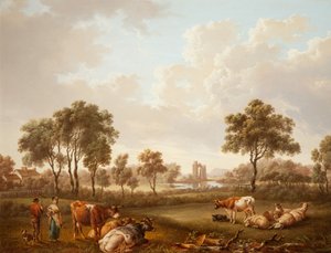 Landscape with Figures by Charles Towne