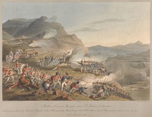 No.2 Battle of Sierra de Basaco above St. Antonio de Cantaro by Charles Turner