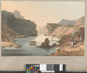 No. 11 The Passage of the Tagus by the 3rd Division at Villa Velha, 20 May 1811 by Charles Turner