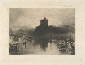 Norham Castle, on the River Tweed by Charles Turner