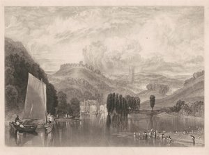 Totnes, on the River Dart by Charles Turner