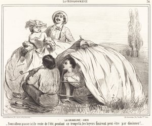 The Crinoline-Shelter by Charles Vernier