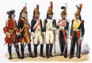Uniforms of French army: Dragoons