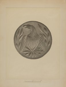 Pennsylvania German Butter Stamp
