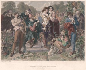 Orlando and the Wrestler - "As You Like It" by Charles W. Sharpe