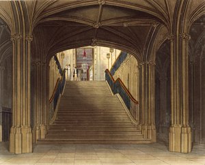 A Staircase, Windsor Castle, from 