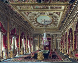 The Throne Room, Carlton House, from 