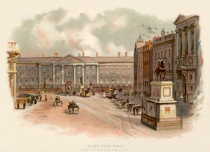 College Green, Dublin by Charles Wilkinson