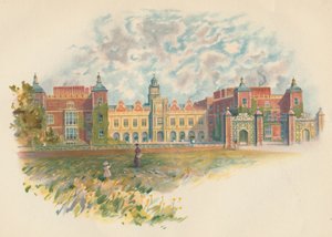 Hatfield House, Hertfordshire - South Front by Charles Wilkinson
