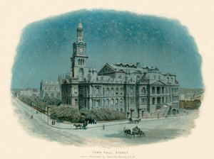 Town hall, Sydney by Charles Wilkinson
