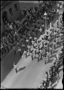 Funeral Procession of a Serviceman Awarded the Victoria Cross, London by Charles William Prickett