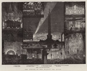 The Jubilee of Her Majesty the Queen by Charles William Wyllie
