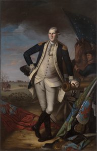George Washington at the Battle of Princeton