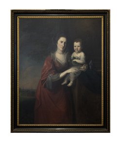 Mrs. Mary Norris Dickinson and Her Daughter