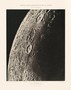 Photographic Chart of the Moon, plate I, February 23