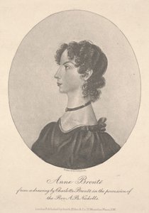 Anne Brontë, Engraved by Walker & Boutall