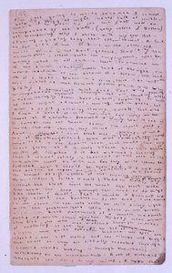 Page from the Roe Head Journal, 11th August 1886 by Charlotte Bronte