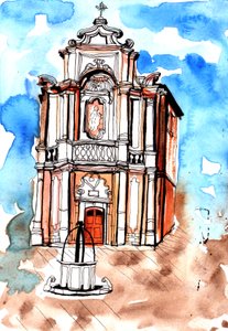 Building in Siena, 2020 by Charlotte Orr