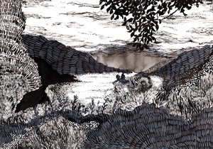 Misty Landscape, 2020 by Charlotte Orr