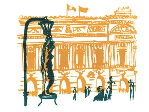 Paris Opera House, 2014 by Charlotte Orr